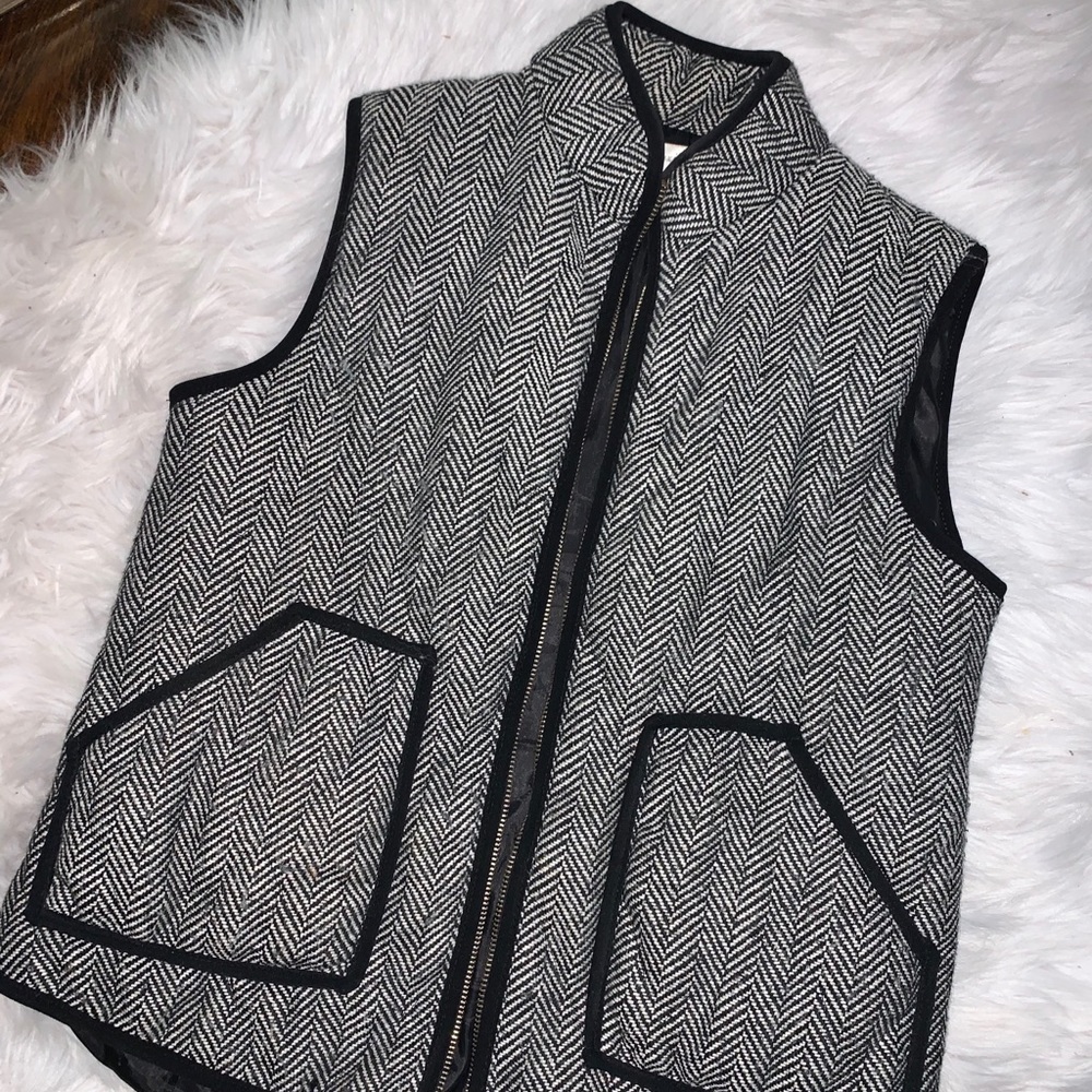 Herringbone vest J Crew look alike